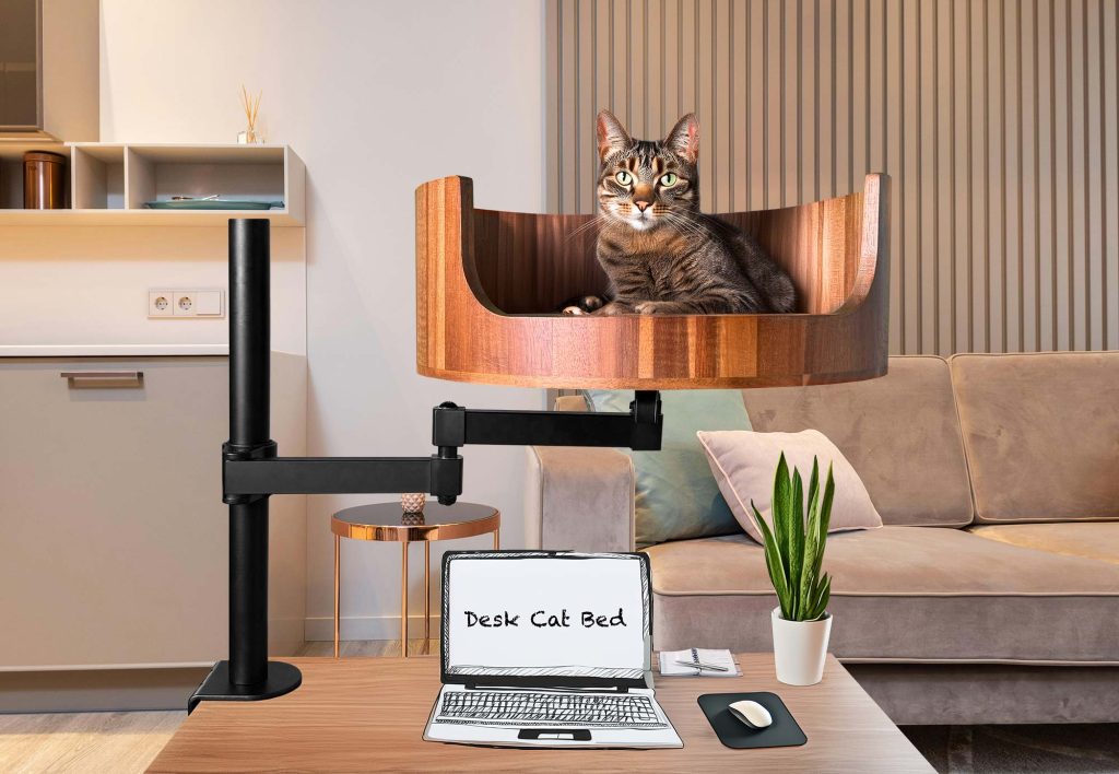 bedside cat bed