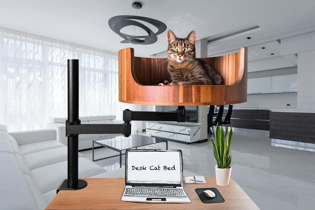 cat bed bed attachment