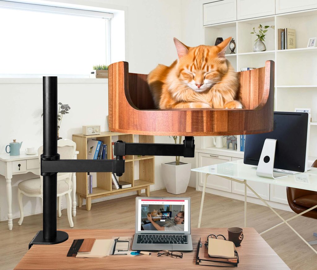 cat nest desk bed