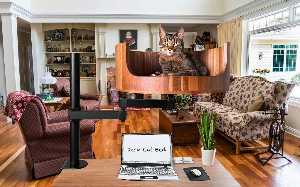 luxury cat bed