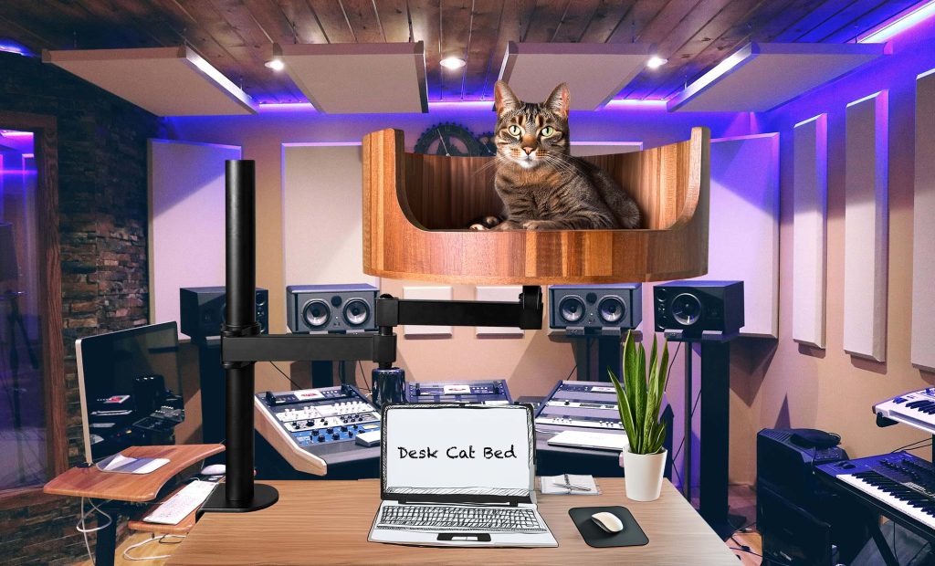 vibrating cat bed